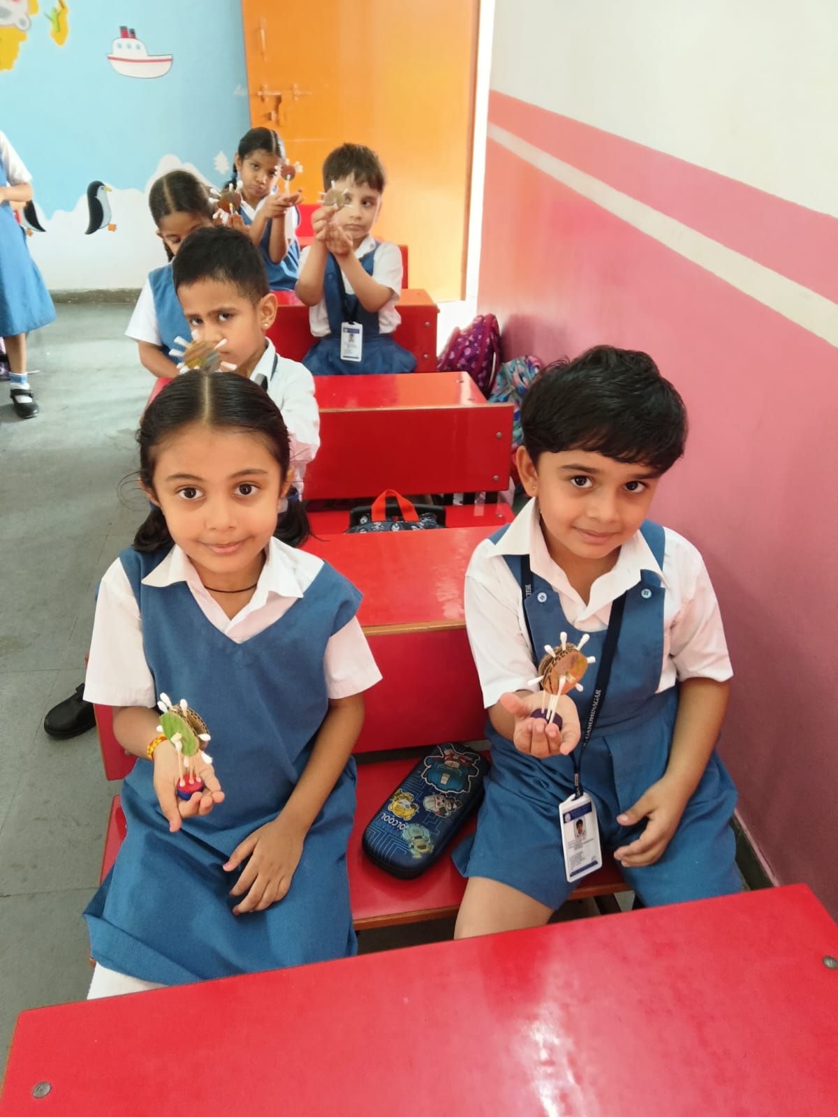 Shape based Houses and Pinwheels Activity